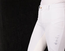 Load image into Gallery viewer, Bon breeches suede, close up mobile pocket
