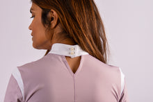 Load image into Gallery viewer, Blenda competition top, back closure with mother of pearl buttons
