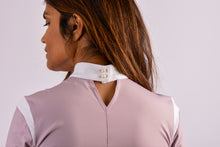 Load image into Gallery viewer, Blenda competition top, back closure with mother of pearl buttons