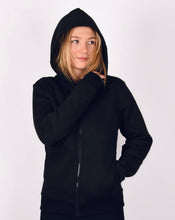 Load image into Gallery viewer, Hoodie Charlie zip, front
