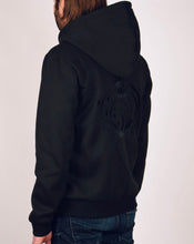 Load image into Gallery viewer, Hoodie Charlie zip, back
