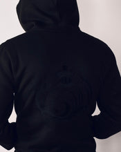 Load image into Gallery viewer, Hoodie Charlie zip, back embroidery
