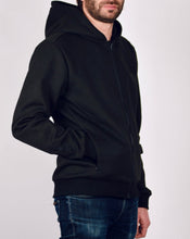 Load image into Gallery viewer, Hoodie Charlie zip, front side
